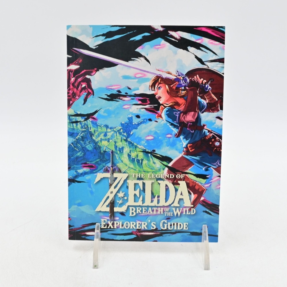 The Legend Of Zelda Breath Of The Wild Explorers Guide Official Nintendo Booklet